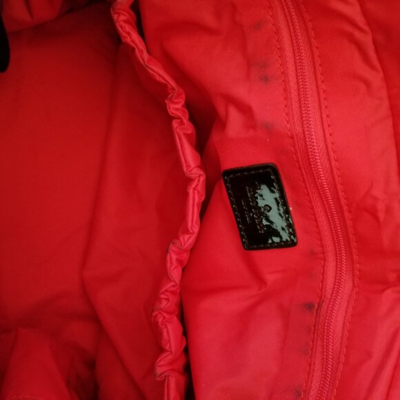 Kate Spade Sew Be It Stevie Black & White Nylon Shoulder or Diaper Baby Bag - Picture 16 of 16